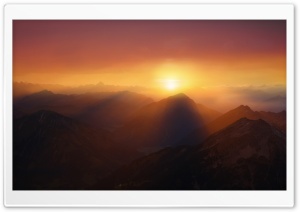 Sky Above the Mountains Ultra HD Wallpaper for 4K UHD Widescreen desktop, tablet & smartphone