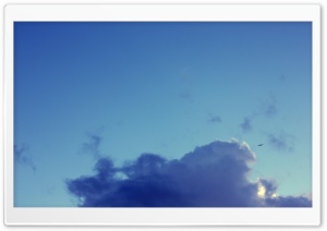 Sky and Plane Ultra HD Wallpaper for 4K UHD Widescreen desktop, tablet & smartphone