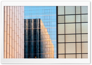 Skyscrapers Reflection Ultra HD Wallpaper for 4K UHD Widescreen desktop, tablet & smartphone