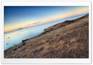 Slope Towards The Sea Ultra HD Wallpaper for 4K UHD Widescreen desktop, tablet & smartphone