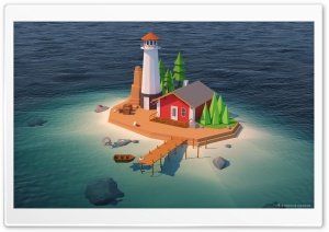 Small island Ultra HD Wallpaper for 4K UHD Widescreen desktop, tablet & smartphone