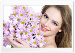 Smiling Beautiful Girl Ultra HD Wallpaper for 4K UHD Widescreen desktop, tablet & smartphone