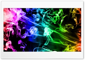 Smoke Rainbow Ultra HD Wallpaper for 4K UHD Widescreen desktop, tablet & smartphone