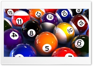 Snooker Balls Ultra HD Wallpaper for 4K UHD Widescreen desktop, tablet & smartphone