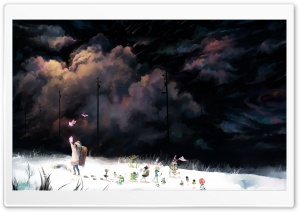 Snow Girl Ultra HD Wallpaper for 4K UHD Widescreen desktop, tablet & smartphone