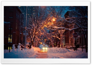 Snow Glow Ultra HD Wallpaper for 4K UHD Widescreen desktop, tablet & smartphone
