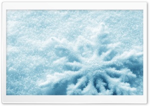 Snowflake Form Ultra HD Wallpaper for 4K UHD Widescreen desktop, tablet & smartphone