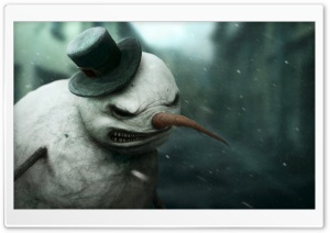 Snowman Ultra HD Wallpaper for 4K UHD Widescreen desktop, tablet & smartphone