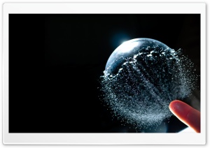 Soap Bubble Bursting Bokeh Ultra HD Wallpaper for 4K UHD Widescreen desktop, tablet & smartphone