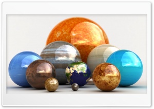 Solar System Planets Ultra HD Wallpaper for 4K UHD Widescreen desktop, tablet & smartphone
