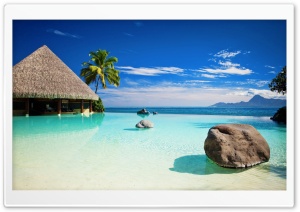 Somewhere In The Maldives Ultra HD Wallpaper for 4K UHD Widescreen desktop, tablet & smartphone