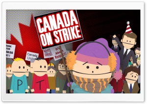 South Park - Canada On Strike Ultra HD Wallpaper for 4K UHD Widescreen desktop, tablet & smartphone
