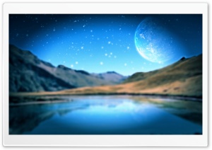 Space Lake Ultra HD Wallpaper for 4K UHD Widescreen desktop, tablet & smartphone