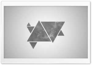 Space Triangles Ultra HD Wallpaper for 4K UHD Widescreen desktop, tablet & smartphone