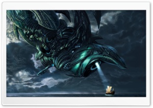 Spacecraft Fantasy Ultra HD Wallpaper for 4K UHD Widescreen desktop, tablet & smartphone