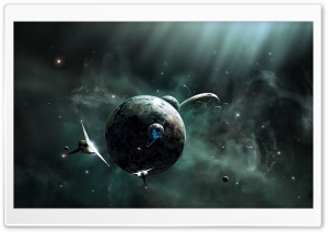 Spaceships Of The Future Ultra HD Wallpaper for 4K UHD Widescreen desktop, tablet & smartphone