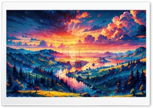 Spectacular View Art Ultra HD Wallpaper for 4K UHD Widescreen desktop, tablet & smartphone