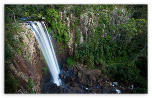 Spectacular Waterfall HD desktop wallpaper 