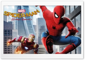 Spider-Man Homecoming Iron Man Ultra HD Wallpaper for 4K UHD Widescreen desktop, tablet & smartphone