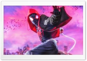Spider-Man Into The Spider-Verse 4K Ultra HD Wallpaper for 4K UHD Widescreen desktop, tablet & smartphone