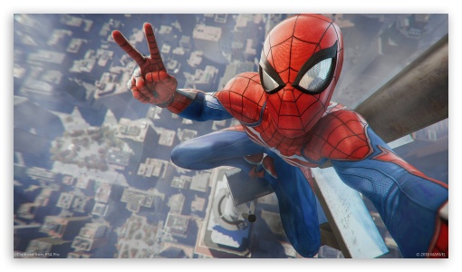 Spider Man Selfie Ultra HD Desktop Background Wallpaper for 4K UHD TV :  Tablet : Smartphone
