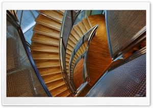 Spiral Stairs Ultra HD Wallpaper for 4K UHD Widescreen desktop, tablet & smartphone