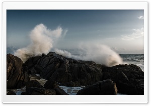 Splashing Wave Ultra HD Wallpaper for 4K UHD Widescreen desktop, tablet & smartphone
