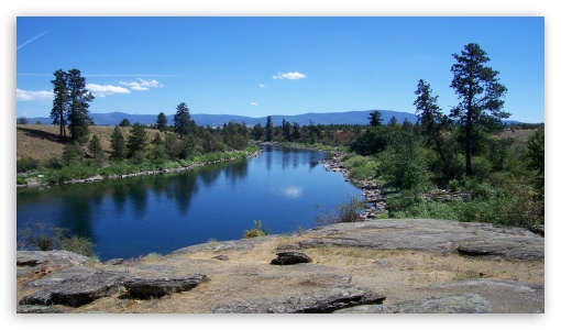 Spokane River Ultra HD Desktop