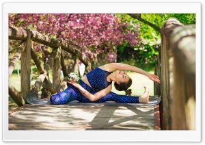 Spring Yoga Outdoors Ultra HD Wallpaper for 4K UHD Widescreen desktop, tablet & smartphone