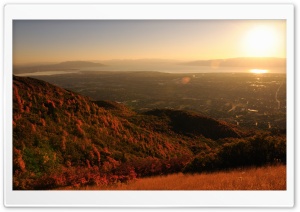 Squaw Peak Sunset Ultra HD Wallpaper for 4K UHD Widescreen desktop, tablet & smartphone