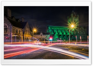 St Patrick's Cathedral Exterior, Dublin, Ireland Ultra HD Wallpaper for 4K UHD Widescreen desktop, tablet & smartphone