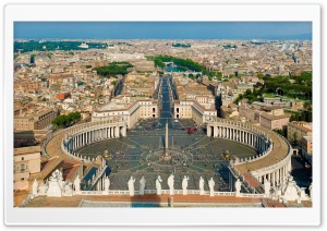St Peter's Square Rome Ultra HD Wallpaper for 4K UHD Widescreen desktop, tablet & smartphone