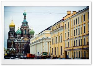 St Petersburg, Russia, Winter Ultra HD Wallpaper for 4K UHD Widescreen desktop, tablet & smartphone