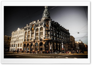 St Petersburg Street Ultra HD Wallpaper for 4K UHD Widescreen desktop, tablet & smartphone