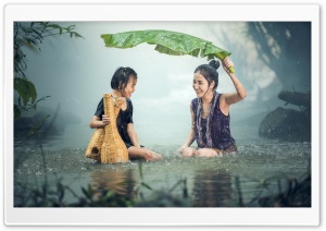 Standing in the Rain Ultra HD Wallpaper for 4K UHD Widescreen desktop, tablet & smartphone