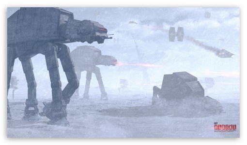 Star Wars Battle of Hoth UltraHD Wallpaper for 8K UHD TV 16:9 Ultra High Definition 2160p 1440p 1080p 900p 720p ; Mobile 16:9 - 2160p 1440p 1080p 900p 720p ;