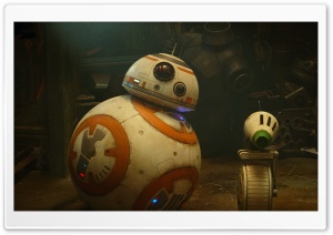 Star Wars The Rise of Skywalker BB8 robot Ultra HD Wallpaper for 4K UHD Widescreen desktop, tablet & smartphone