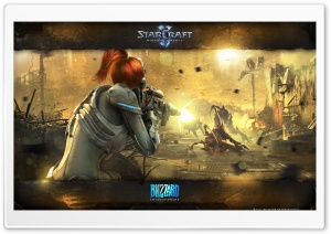 StarCraft II Wings Of Liberty Ultra HD Wallpaper for 4K UHD Widescreen desktop, tablet & smartphone