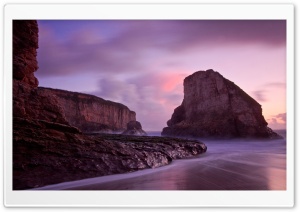 Steep Cliffs Long Exposure Ultra HD Wallpaper for 4K UHD Widescreen desktop, tablet & smartphone
