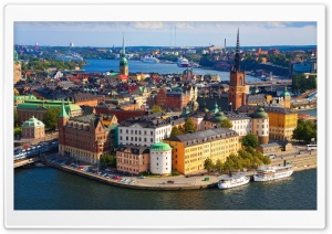 Stockholm, Sweden, Europe Ultra HD Wallpaper for 4K UHD Widescreen desktop, tablet & smartphone