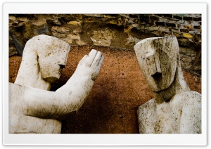 Stone Faces, Berlin Ultra HD Wallpaper for 4K UHD Widescreen desktop, tablet & smartphone