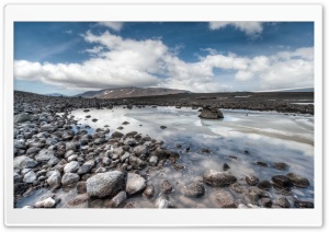 Stones Stream Mountains Ultra HD Wallpaper for 4K UHD Widescreen desktop, tablet & smartphone