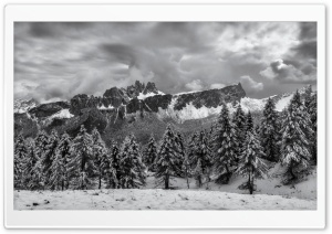 Storm Clouds, Dolomites Mountain range, Italy Ultra HD Wallpaper for 4K UHD Widescreen desktop, tablet & smartphone