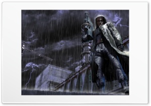 Stranger, Rain Ultra HD Wallpaper for 4K UHD Widescreen desktop, tablet & smartphone