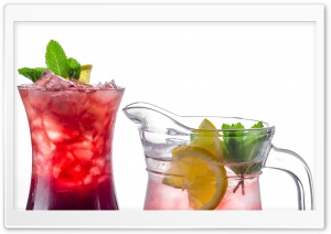 Strawberry Ice Cocktail Ultra HD Wallpaper for 4K UHD Widescreen desktop, tablet & smartphone