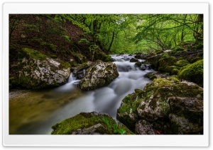 Stream Long Exposure Ultra HD Wallpaper for 4K UHD Widescreen desktop, tablet & smartphone