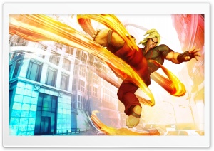 Street Fighter V Ken 2016 Video Game Ultra HD Wallpaper for 4K UHD Widescreen desktop, tablet & smartphone