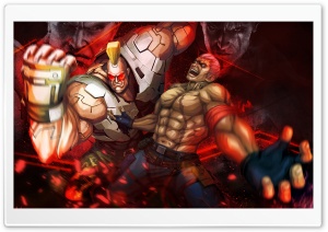 Street Fighter X Tekken - Bryan  Jack-X Ultra HD Wallpaper for 4K UHD Widescreen desktop, tablet & smartphone