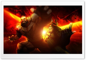 Street Fighter X Tekken - Zangief  Rufus Ultra HD Wallpaper for 4K UHD Widescreen desktop, tablet & smartphone