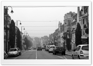 Street In Calais, France Ultra HD Wallpaper for 4K UHD Widescreen desktop, tablet & smartphone